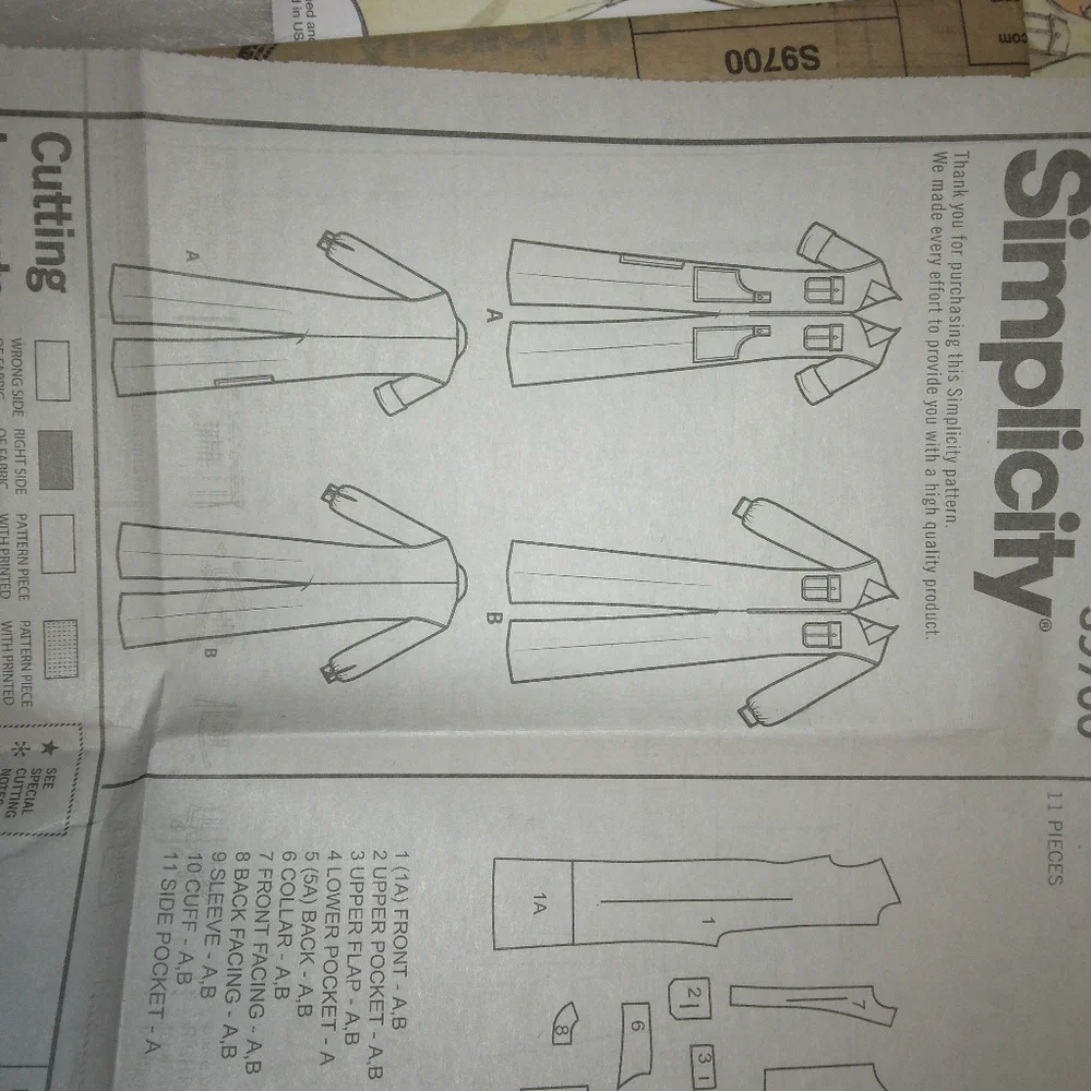 Simplicity S9700, 1970s Vintage Style Misses' Jumpsuit w/pockets